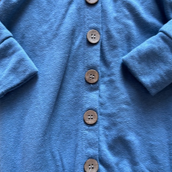 Childhoods clothing hooded romper blue - Picture 2 of 5